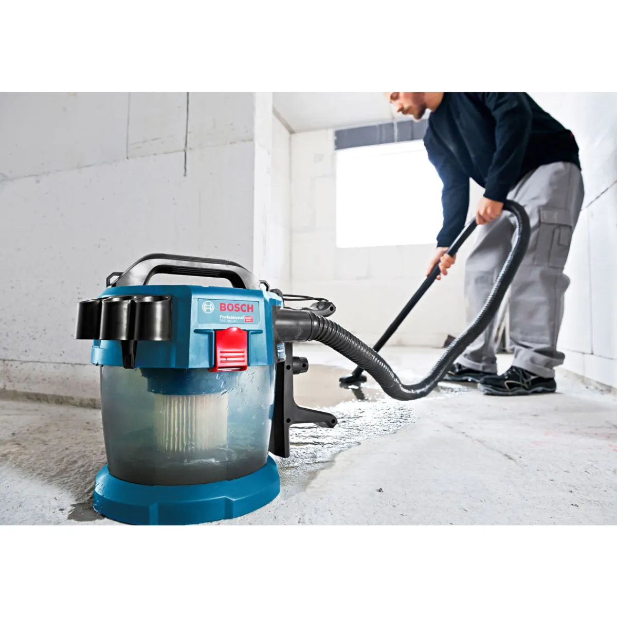 Clearance Bosch Professional Akku-Staubsauger-Set GAS 18V-10 solo