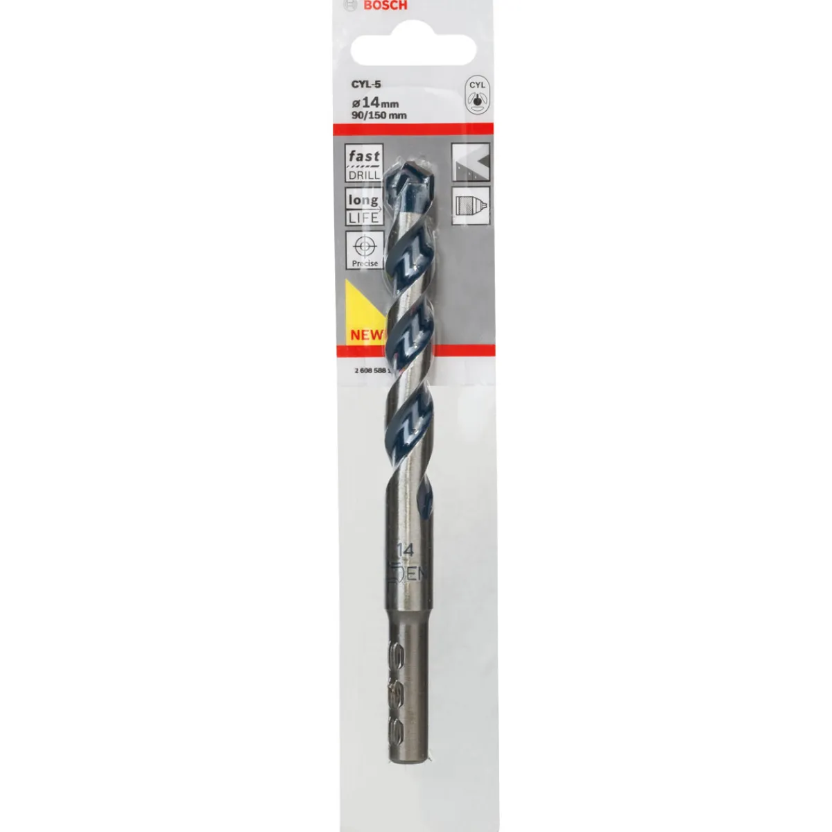 Bosch Professional Betonbohrer CYL-5 14 x 90 x 150 mm