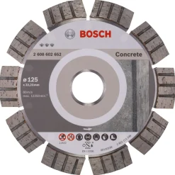 Clearance Bosch Professional Diamanttrennscheibe Best for Concrete 125 x 22,23 x 2,2 x 12 mm