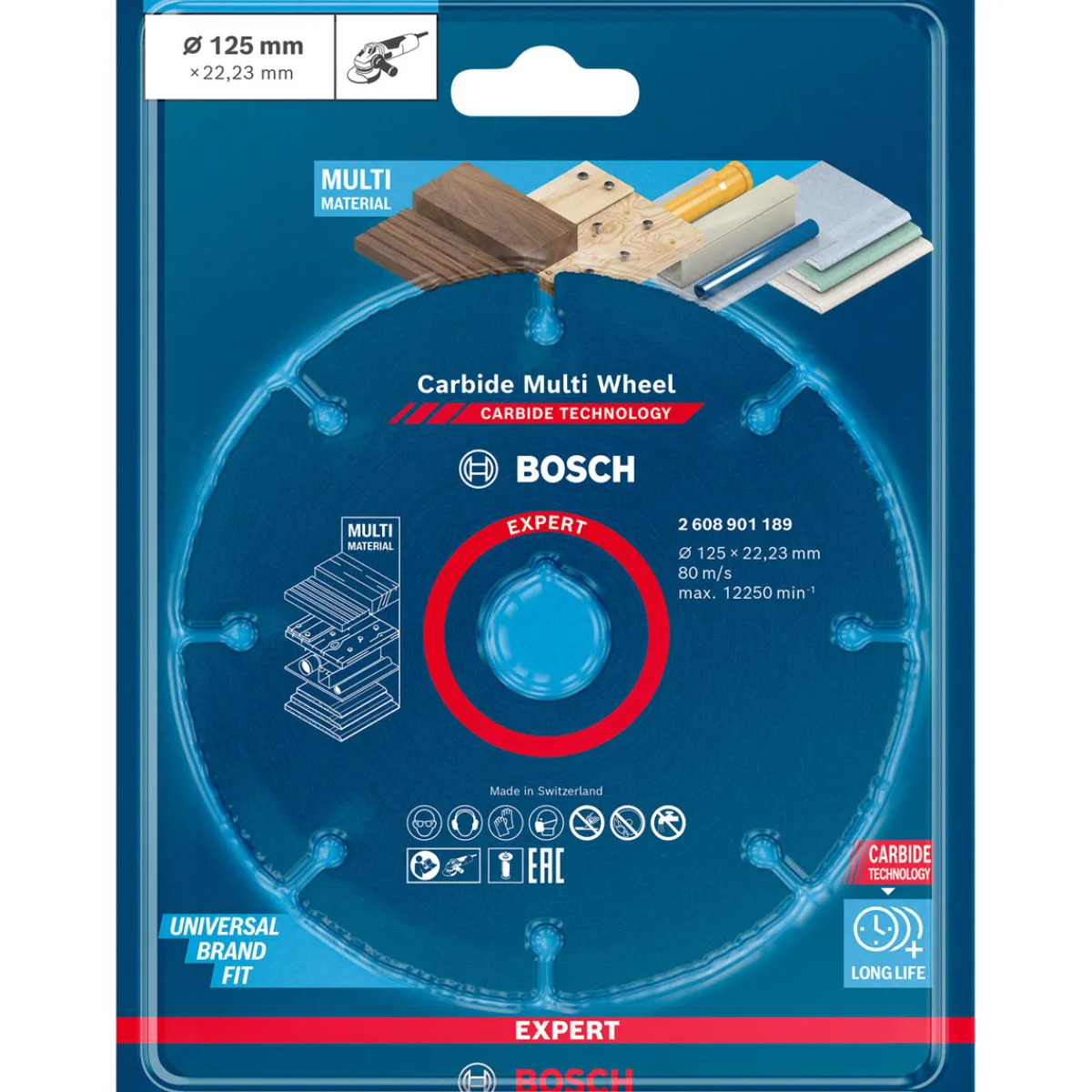 Best Bosch Professional Expert Carbide Multi Wheel Trennscheibe 125 mm 22,23 mm