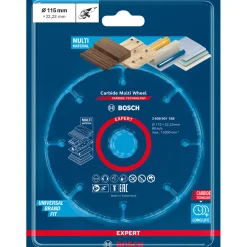 Best Bosch Professional Expert Carbide Multi Wheel Trennscheibe 115 mm 22,23 mm