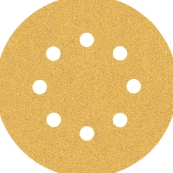 Sale Bosch Professional Expert C470 Schleifpapier mit 8 Löchern für Exzenterschleifer 125 mm G 60 5- teilig
