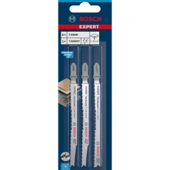 Discount Bosch Professional Expert Hardwood 2-side clean Stichsägeblatt-Set 2- teilig T308BF/BFP