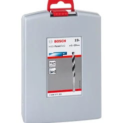 Discount Bosch Professional HSS-Spiralbohrer PointTeQ 19- teilig ProBox 1–10 mm