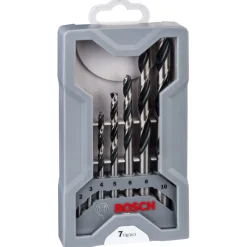 Online Bosch Professional HSS-Spiralbohrer-Set PointTeQ 7- teilig Mini-X-Line 2–8 mm