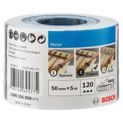 Sale Bosch Professional Schleifrolle Blau 50 mmx5m K120