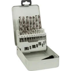Best Bosch Professional 19-teiliges Metallbohrer-Set HSS-G DIN 338 135 in Metallkassette 1–10 mm