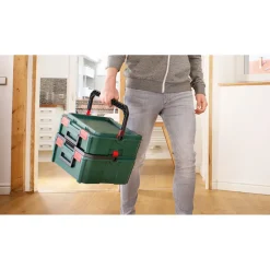 Clearance Bosch Werkzeugkoffer SystemBox grün Größe M