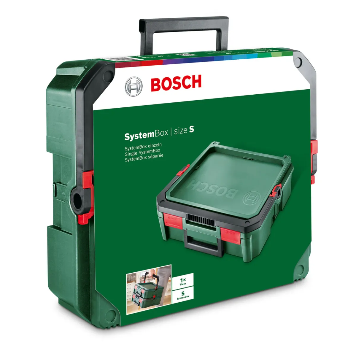 Outlet Bosch Werkzeugkoffer SystemBox grün Größe S