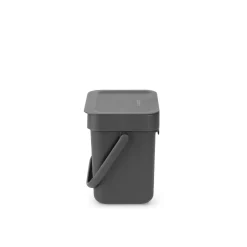 Discount Brabantia Abfalleimer Sort & Go 18,8 x 18,1 x 13,9 cm grau