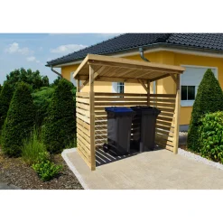 New Weka Brennholzlager 663 B, Groesse 1 260x130cm