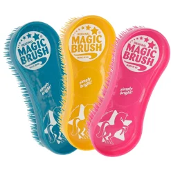 Hot Bürstenset Classic 3-teilig blau/gelb/rosa