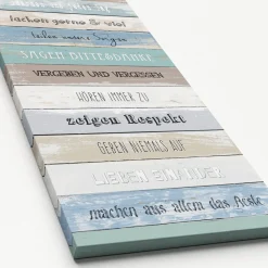 Outlet Pro-Art Canvas-Art Familienregeln 30 x 80 cm