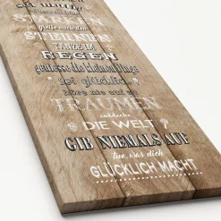 Clearance Pro-Art Canvas-Art Spruch 30 x 80 cm