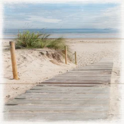 Clearance Pro-Art Canvas-Art Strand Art 30 x 30 cm