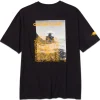 Best CAT Graphic T-shirt anthrazit Gr. M