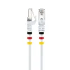 Sale Schwaiger CAT7 Netzwerkkabel S/FTP 3Farbclips 1,0mweiss