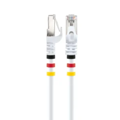 Sale Schwaiger CAT7 Netzwerkkabel S/FTP 3Farbclips 1,0mweiss