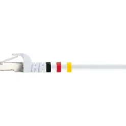 Sale Schwaiger CAT7 Netzwerkkabel S/FTP 3Farbclips 1,0mweiss