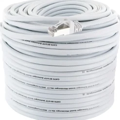 Outlet Schwaiger CAT6 Netzwerkkabel SF/UTP 50,0m weiss
