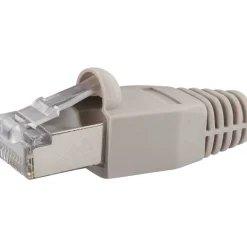 Discount Schwaiger CAT6 Netzwerkstecker 10St. mit Kabel-Fuehrung grau