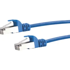 Hot Schwaiger CAT6 S/FTP Netzwerkkabel 1,0m blaumax. 250 Mhz 1 Gbit/s