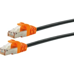 Online Schwaiger CAT7 S/FTP Netzwerkkabel 5,0m schwarz