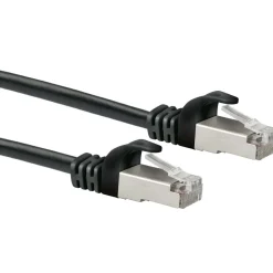 Schwaiger CAT6 S/FTP Netzwerkkabel 1,0m schwarzmax. 250 Mhz 1 Gbit/s