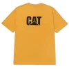 Best CAT Trademark T-shirt Mustard Gr.M