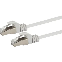 Discount Schwaiger CAT6 U/FTP Netzwerk Flachkabel 3,0 mweiss
