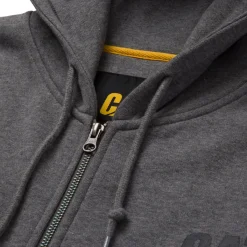 Discount CAT Zip Hoodie Banner Gr. L dunkelgrau