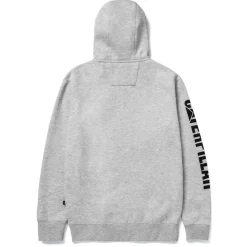 Best CAT Zip Hoodie Banner Gr. L grau