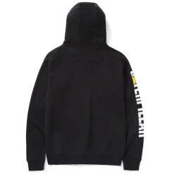 New CAT Zip Hoodie Banner Gr. 2XL schwarz
