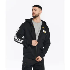 Discount CAT Zip Hoodie Banner Gr. M