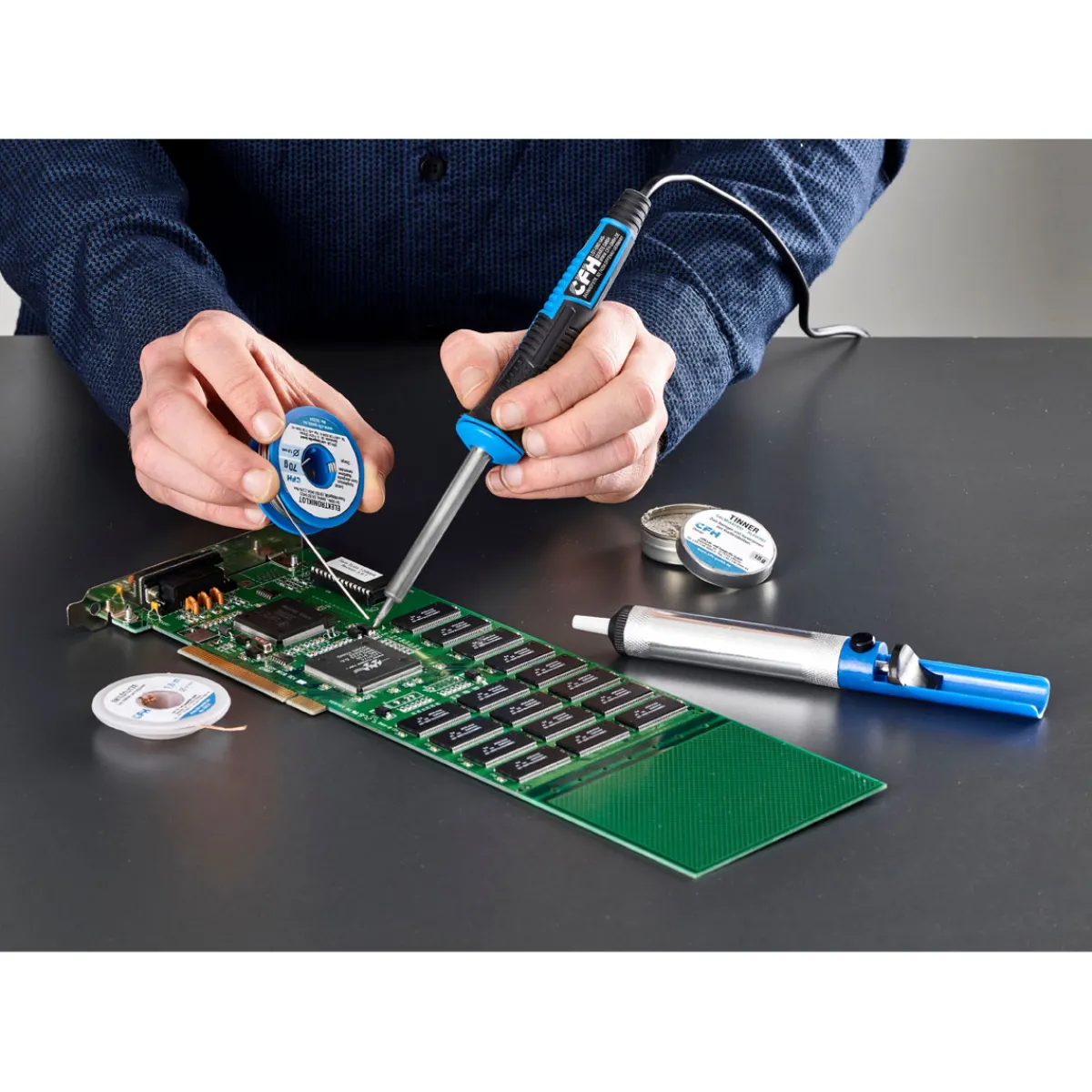 Online CFH Elektroloetkolben E15