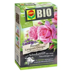Best Compo BIO Rosen Langzeit-Dünger mit Schafwolle