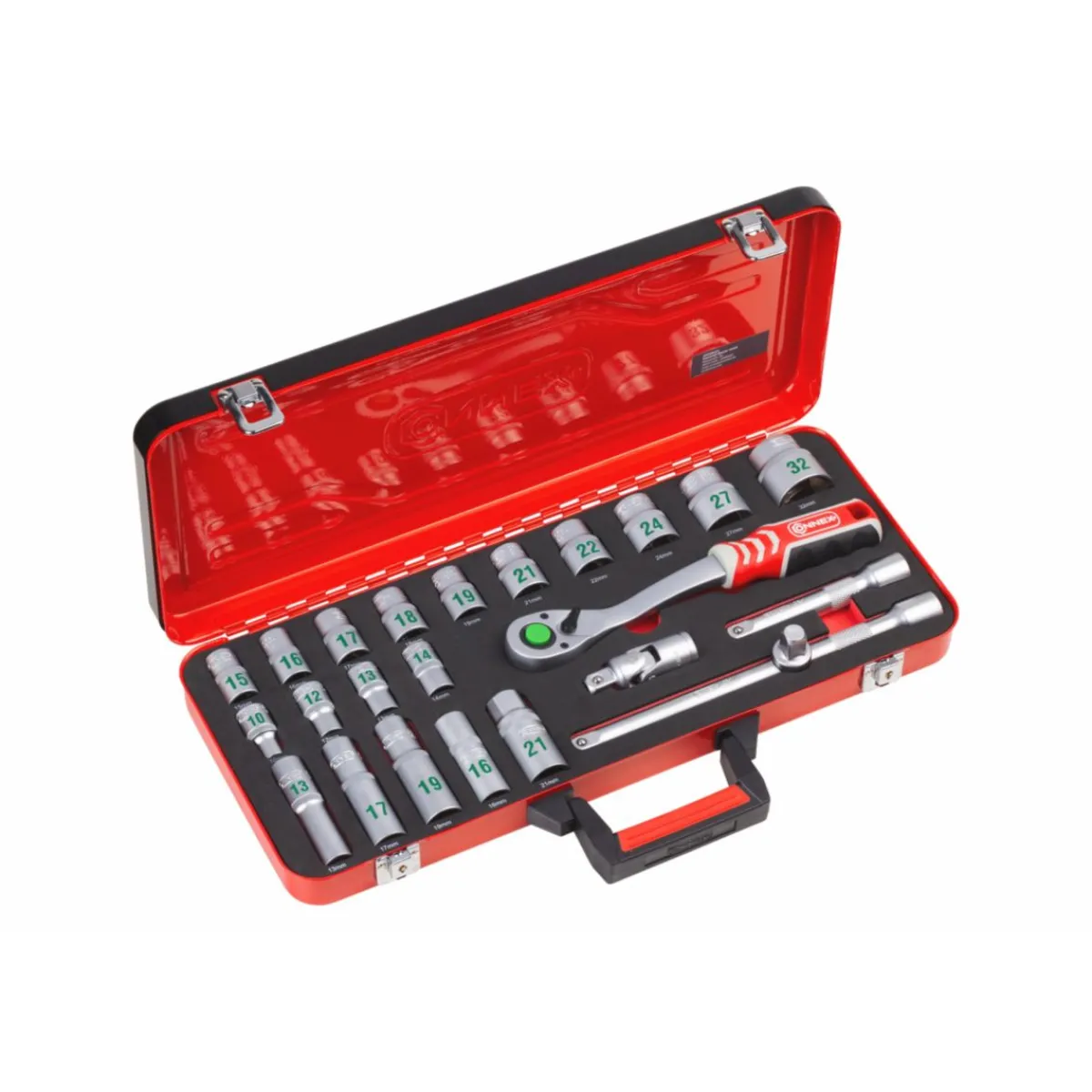 New Connex Steckschlüssel Set 1/2" 24tlg.