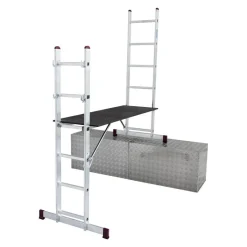 Clearance Krause CORDA Leiter Geruest 2x6 Sprossen