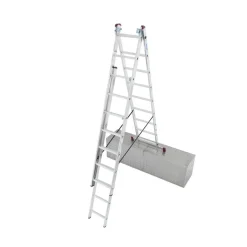 Clearance Krause CORDA Vielzweck Leiter Treppe 3x9Sprossen
