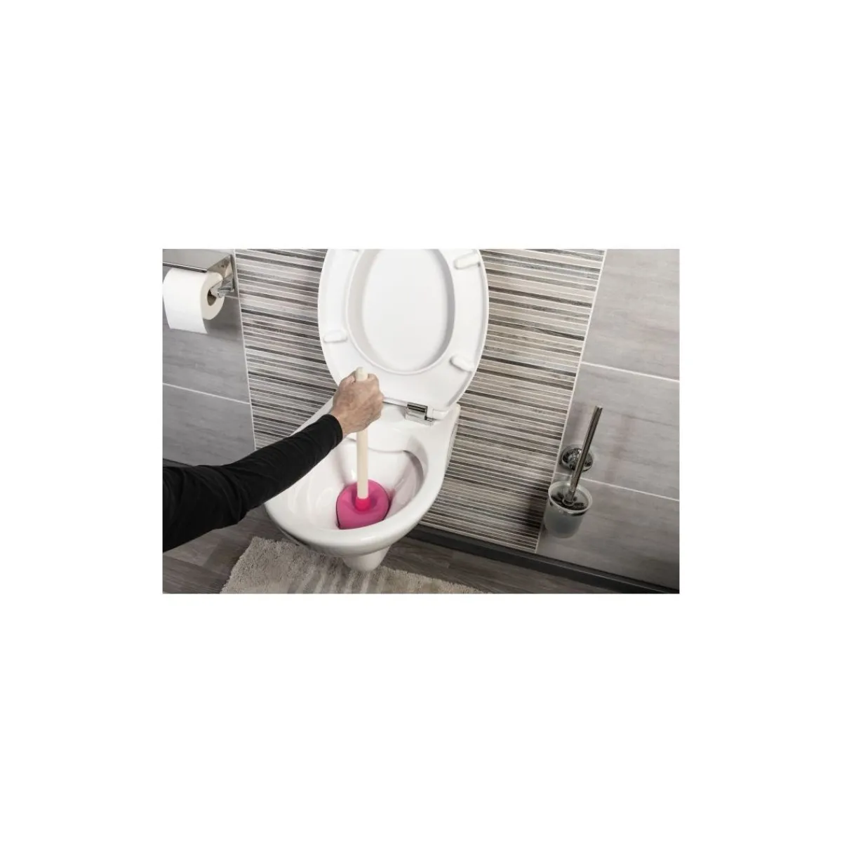 Outlet Cornat Ausgussreiniger 14cm pink
