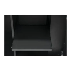 Clearance COZZE Aussentisch m/2 Tueren,Muelleimer und 4 Raedern. Top in