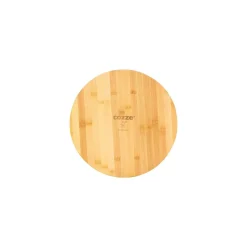Best COZZE Pizzaschneidbrett aus BambusDm 350 x 12mm