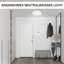 Online Decken- und Wandleuchte SHINING FRAME LED ALU 18W