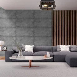 Discount Decosa Wandpaneel Betonoptik grau 50x50 cm