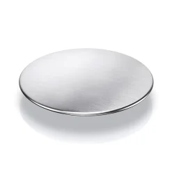 Clearance Pyramis Design Abdeckung fuer runde Siebkorbventile 92mm,Edelstahl glaezend