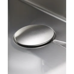 Clearance Pyramis Design Abdeckung fuer runde Siebkorbventile 92mm,Edelstahl glaezend