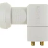 Best Schwaiger Digital Quad-LNB Sun Protect hellgrau