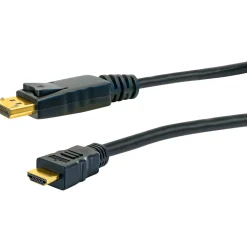 Online Schwaiger DisplayPort HDMI Anschlusskabel 2mschwarz