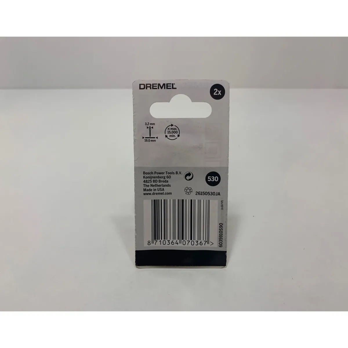Clearance Dremel Edelstahlbürste Durchmesser 19 mm 2 Stück