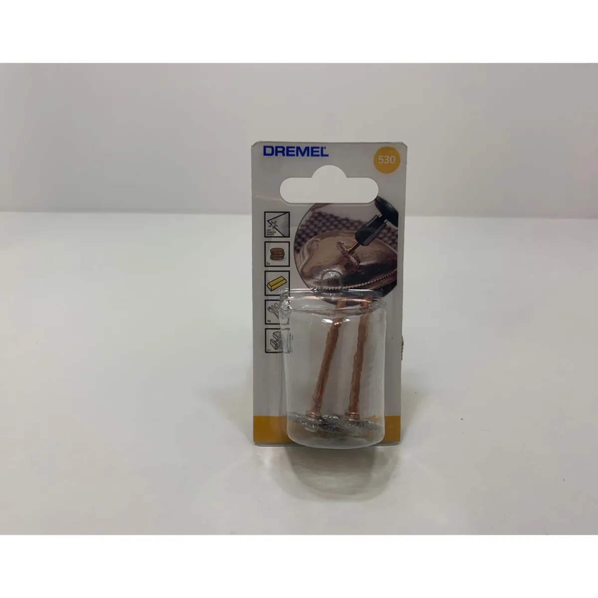 Clearance Dremel Edelstahlbürste Durchmesser 19 mm 2 Stück
